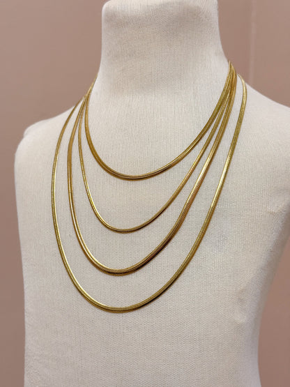 Golden Hour Snake Chain