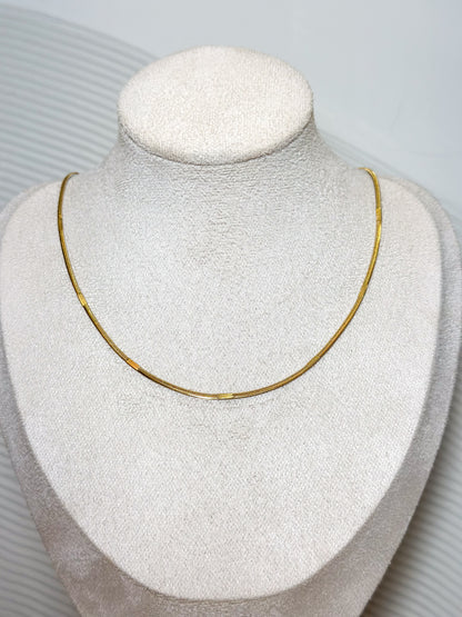 Flat Bead Necklace